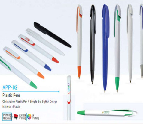Plastic Pen (Simple and Stylish)
