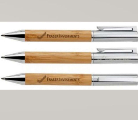 Wooden with Metal Structure Pen